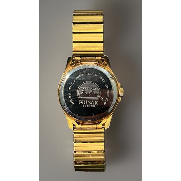 Pulsar VX43-X087 Men’s Watch Date Day New Battery -WORKS! Beautiful! 070793 - Picture 6 of 7